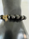 Alpha Phi Alpha Men's Beaded Elastic Bracelet