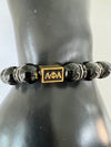 Alpha Phi Alpha Men's Beaded Elastic Bracelet