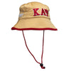 Kappa Alpha Psi Flexfit Bucket Hat Khaki