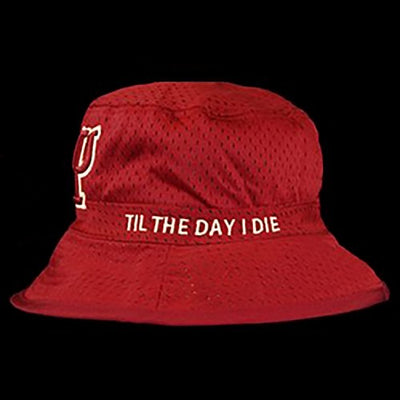 Kappa Alpha Psi Embroidered Bucket Hat Crimson & Cream