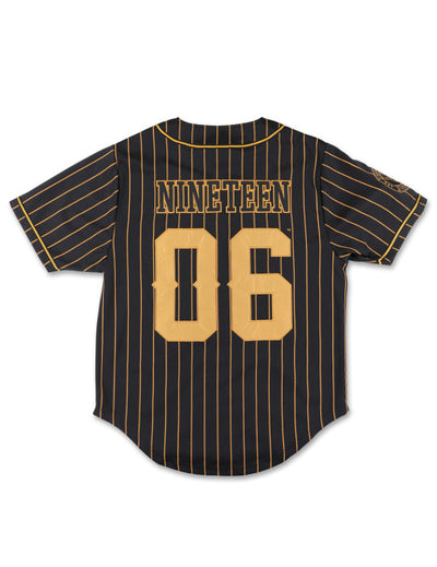 Alpha Phi Alpha Baseball Jersey Black