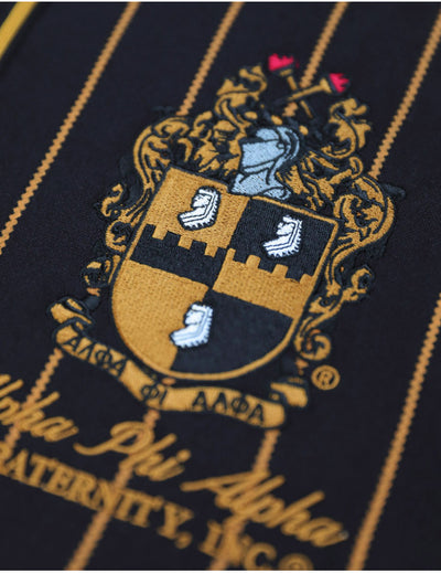 Alpha Phi Alpha Baseball Jersey Black