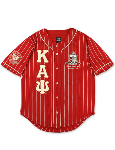Kappa Alpha Psi Baseball Jersey Red