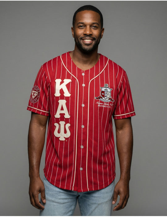 Kappa Alpha Psi Baseball Jersey Red