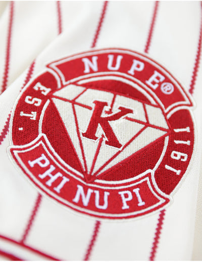 Kappa Alpha Psi Baseball Jersey Cream