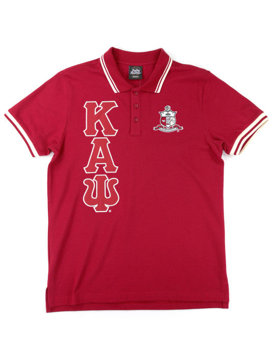 Kappa Alpha Psi Polo Shirt Red