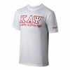 Kappa Alpha Psi Luxury Embroidered Tee Red White